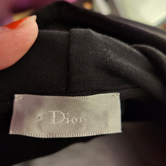 Dior Homme All Over Embroidered Bee Hoodie, Black, Large - Picture 6 of 6